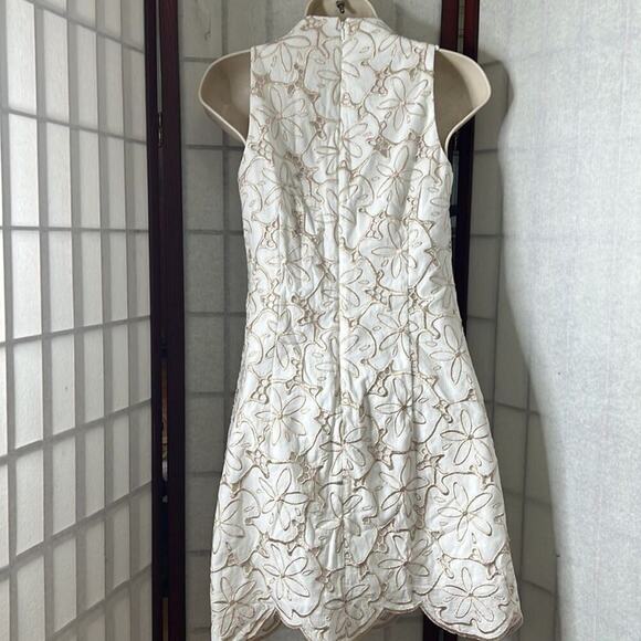 LILLY PULITZER ESTELLA SHIFT METALLIC DRESS SIZE 2 - Picture 3 of 7